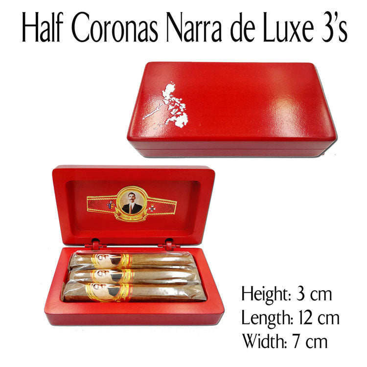 Antonio Gimenez Half Coronas Narra De Lux 3's