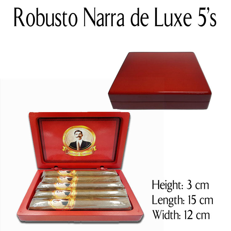 Antonio Gimenez Robusto Narra De Lux 5