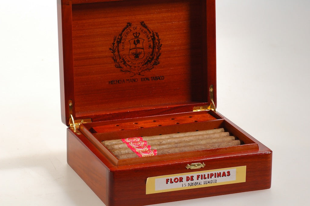 Flor de Filipinas Churchil Personal Humidor 15's