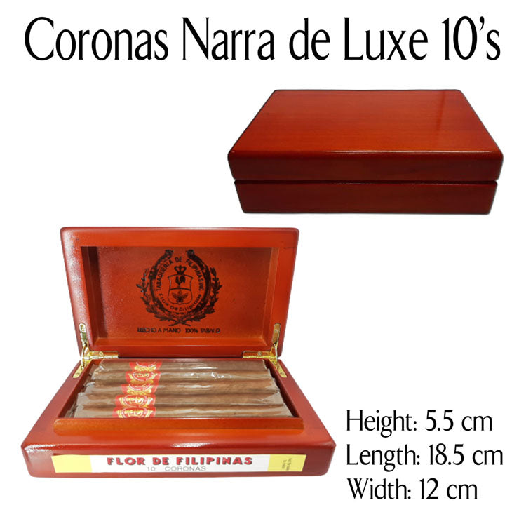Flor de Filipinas Corona Narra de Lux 10's