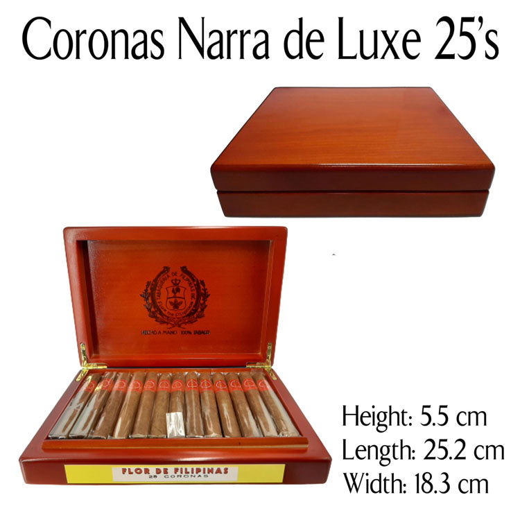 Flor de Filipinas Corona Narra de Lux 25's