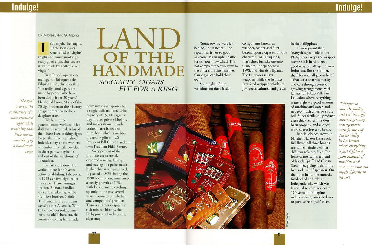 Land of the Handmade: Specialty Cigars fit for a King